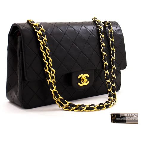 chanel bag black price|authentic Chanel bag price.